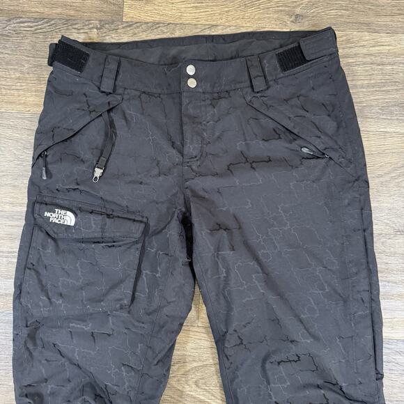 The North Face Snow Pants Women's Insulated Adjustable Waistband Hyvent Black L - Picture 2 of 15